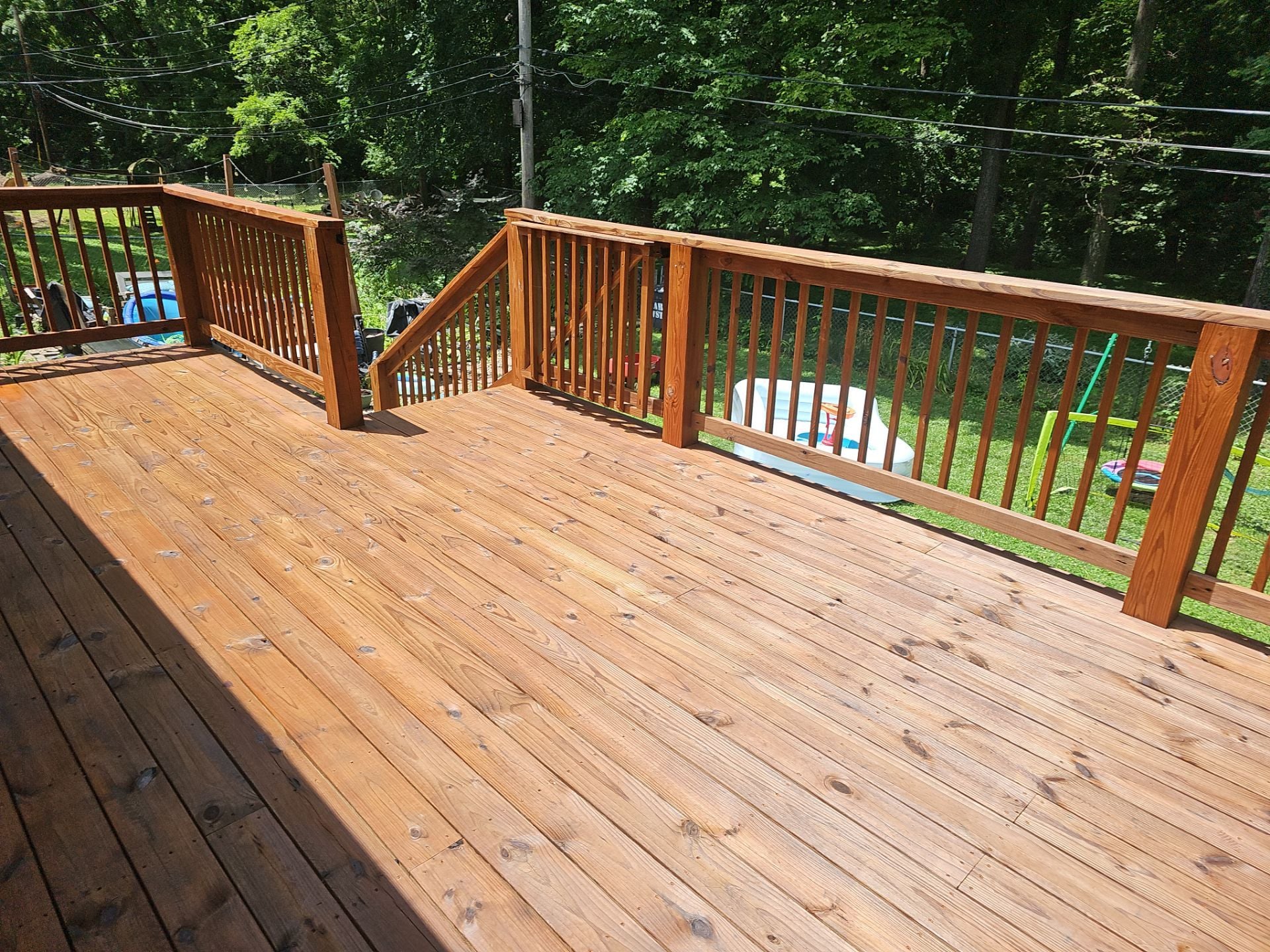 Deck Staining in Overland Park