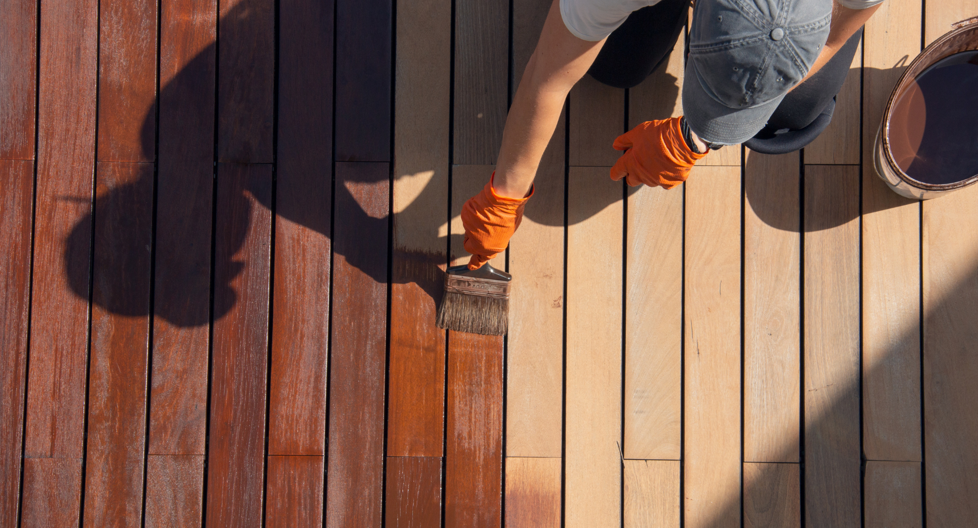 deck staining