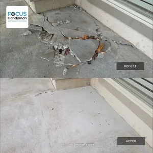 Concrete Crack Repair in Overland Park